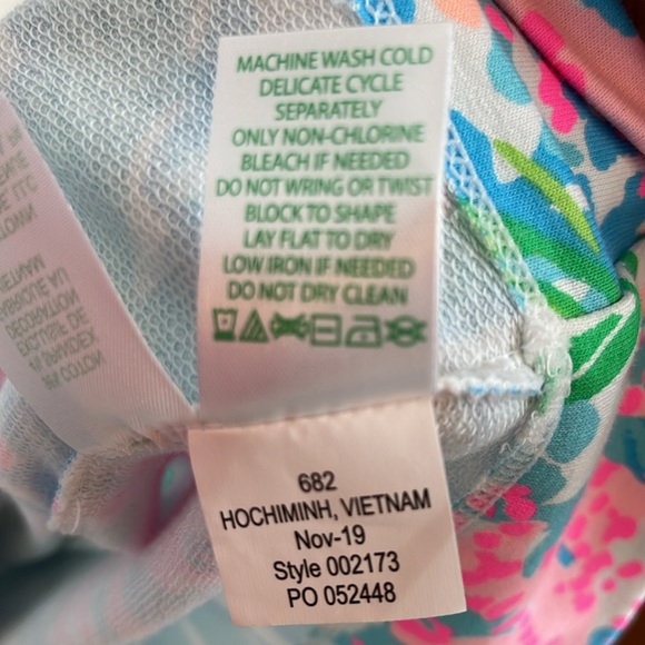 NWT Lilly Pulitzer Harper Shift Dress in Multi, Coral Bay Print, Size Large - Picture 11 of 14